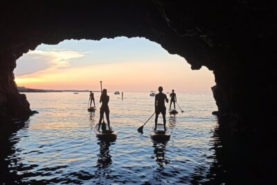 SUP in Polignano : Guided Excursions or Free Hire - Cala Paura start: how the session feels minute by minute