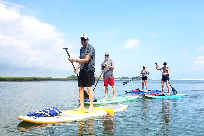 SUP (stand-up paddboard) Salt Marsh Maze Tour - The Waites Island Stop: A Nature Break That Feels Like a “Change of Scene”