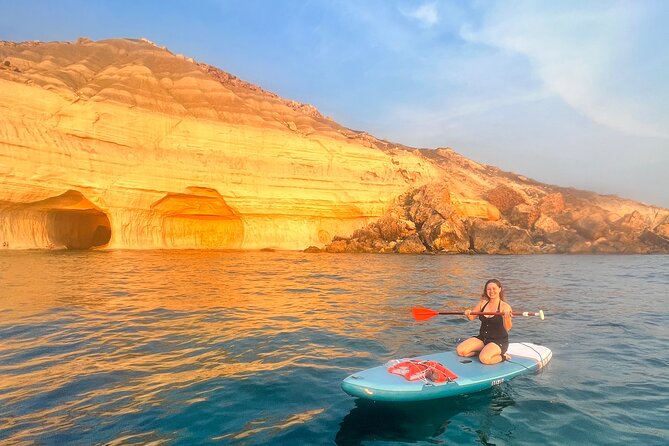 SUP Sunset Paddling to Ta Marija Caves - Where You Start: Gnejna Bay Slipway at 4:30 pm
