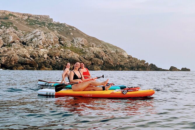 SUP Sunset Paddling to Ta Marija Caves - Hidden Bay Break: Snorkeling and a Breath of Calm
