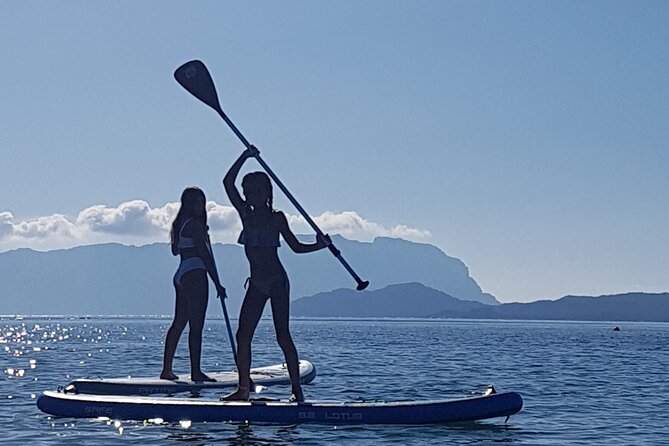 SUP Tour Experience Sunrise or Sunset breakfast or aperitif Olbia - The best part for many people: sunrise breakfast on the water or aperitif at sunset