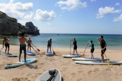 SUP Tour in Algarve Ingrina Caves w/ Snorkeling & Photos Included - Your time on the water: slow paddling, cave stops, and picture moments