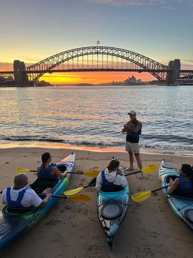 Sydney: Sunset Kayak Tour with Opera House Views - Meeting at Lavender Crescent and Getting to the Beach Right Away