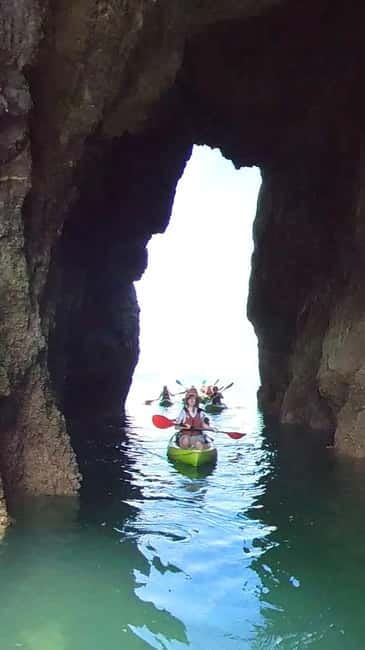 Tenby: Guided Kayaking Adventure - Monkstone Beach and St Catherine’s Island: sea features you can’t reach from shore