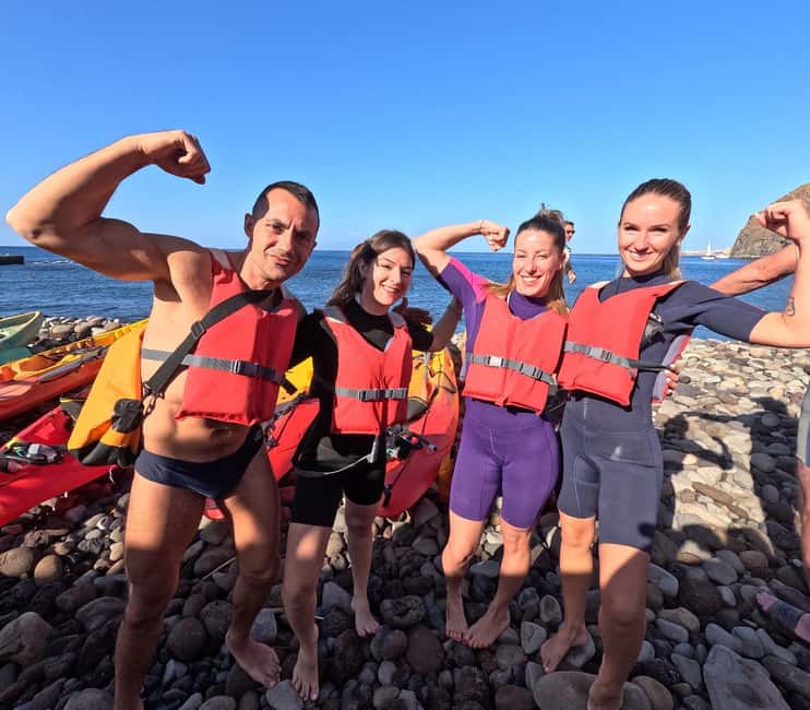 Tenerife: Eco Kayak & Snorkeling - The snorkeling stop: optional, gear-provided, and beginner-friendly