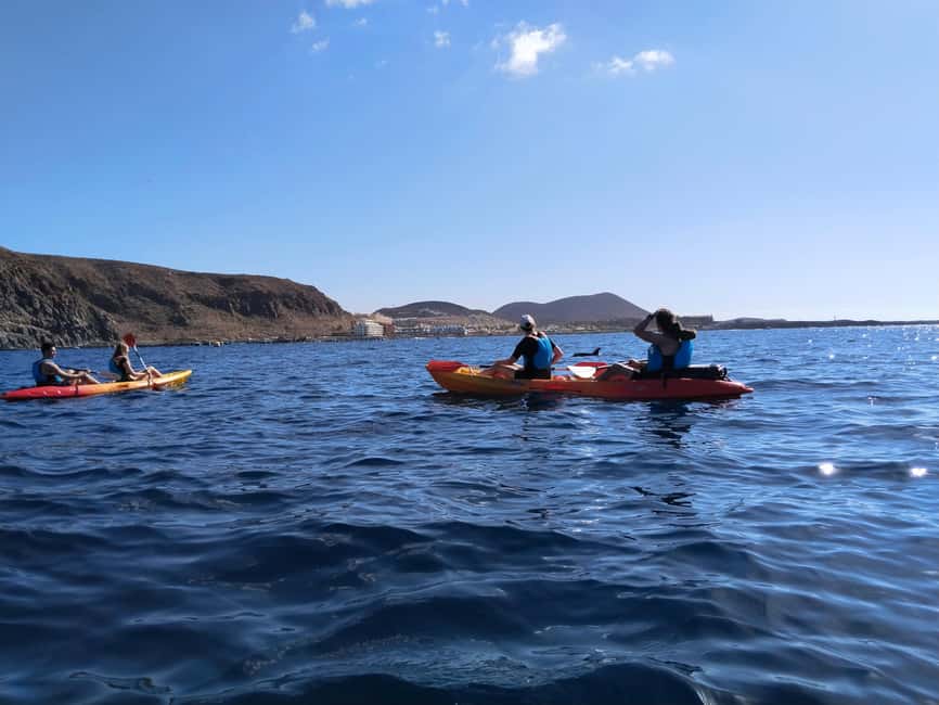 Tenerife: Kayak Sea Safari with Snorkel and Snacks - The Return to Playa Los Cristianos: Short Distance, Real Arms