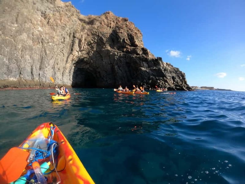 Tenerife: Kayak & Snorkel Tour with Snacks & Sea Life Safari - First Steps at Mana Kayak in Los Cristianos