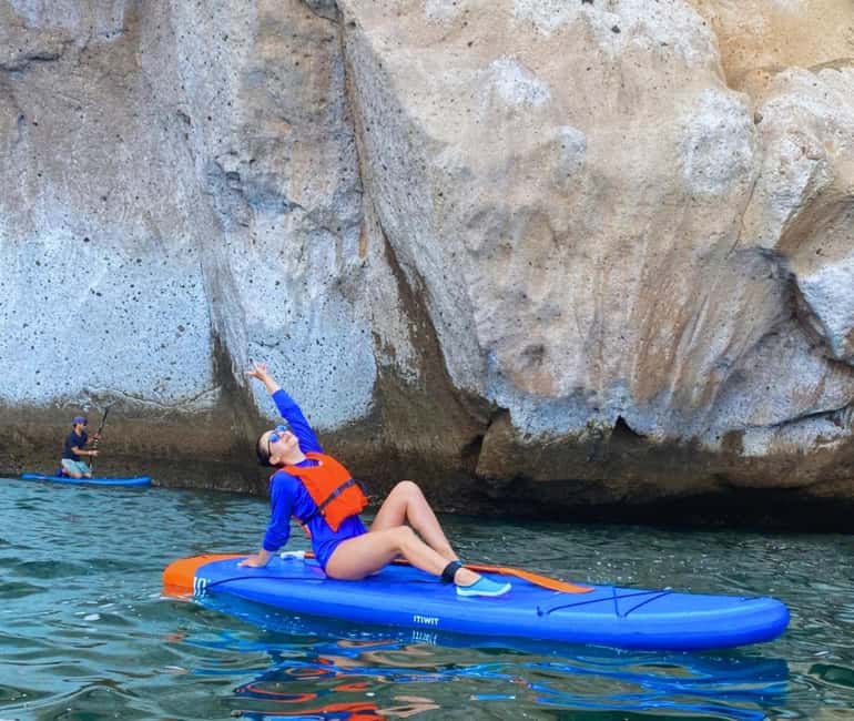 TENERIFE SUR | unforgettable SUP - SNORKELING EXPERIENCE - Why La Caleta de Adeje works so well for SUP + snorkeling