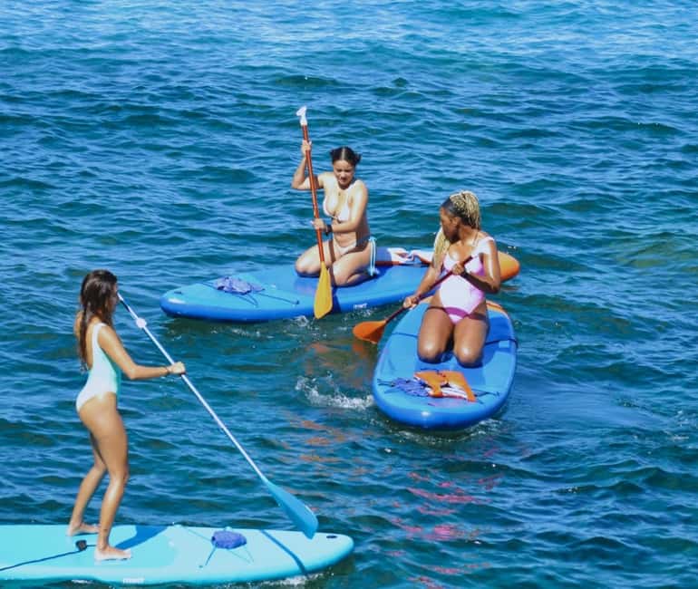 TENERIFE SUR | unforgettable SUP - SNORKELING EXPERIENCE - Your first minutes on the board: learning without panic