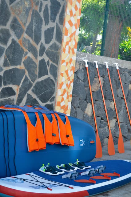 TENERIFE SUR | unforgettable SUP - SNORKELING EXPERIENCE - Snorkeling break: a real rest with clear-water time