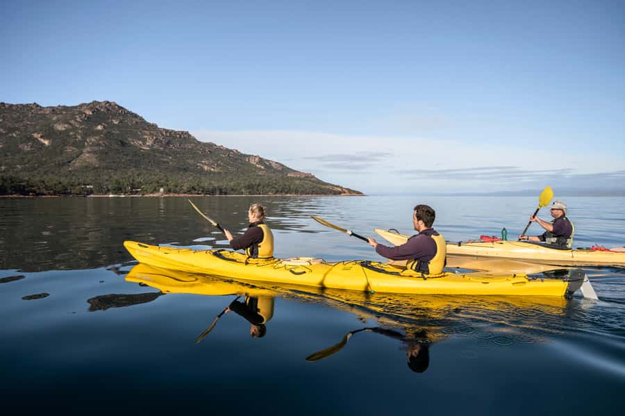 The Freycinet Paddle Kayak Tour - The 3-Hour Route: Pink Granite Views, Sandy Edges, and Quiet Water Time