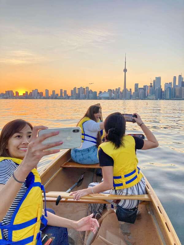 Toronto Islands: Sunset Canoe Tour - Paddle coaching in plain English: what you learn and why it helps