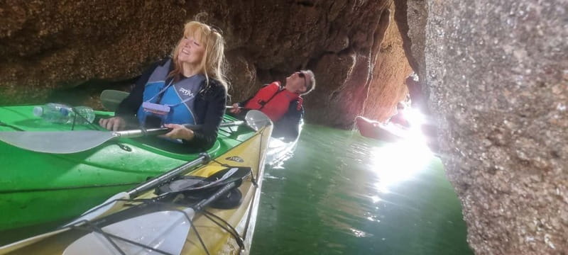 Torquay: Guided Wildlife, Bushcraft, Sea Cave Kayak Safari - What the guide really does for first-timers (and nervous paddlers)