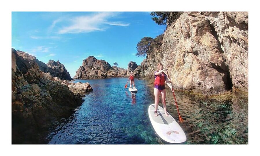 Tossa de Mar: Guided Route in Paddle Surfing&Coves and Caves - The Board Choice: Why Rigid Boards Can Change the Day