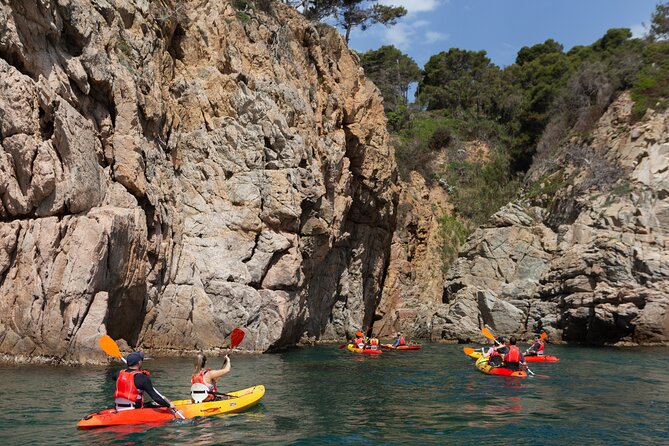 Tossa de Mar: Kayak & Snorkel Tour with Paella from Barcelona - Timing, pacing, and what to expect when the full day hits