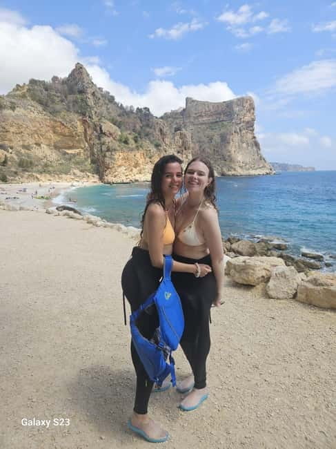Tour kayak Moraira - Benitatxell (Cala Moraig) - Cala Pinos: a short refresh when the sea cooperates