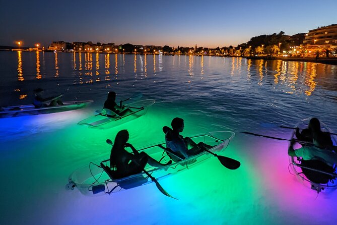 Transparent Kayak Glow Tour in Split - Getting There: Split City Pickup vs Stobreč Campsite Start