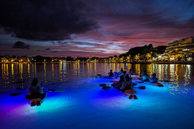 Transparent Kayak Glow Tour in Split - Paddling Down Žrnovnica River: Calm Water and Underwater Light Shows