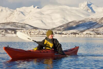 Tromsø: Winter Sea Kayaking Tour with Wildlife Sightings - Meeting outside Aurora Fokus Cinema and getting to the water