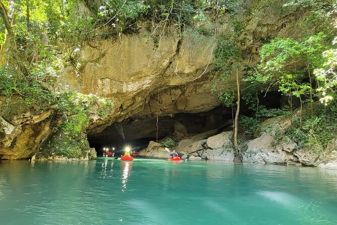 Ultimate Cave Kayaking Adventure in Belize - Sliding Into the Crystal Cave Section