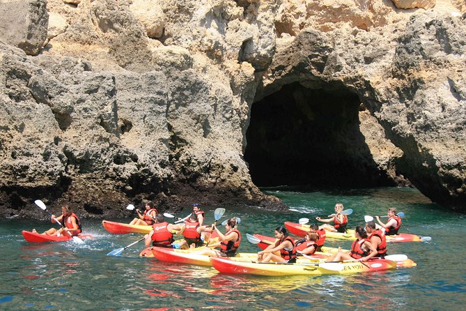Unlock the Magic of Ponta da Piedade by Kayak – Lagos - The catamaran safety net makes this feel easy