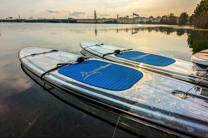 Urban Clear Kayak or Paddleboard in Paradise: Morning/Night - Clear Paddleboards and Clear Kayaks: The Visual Payoff