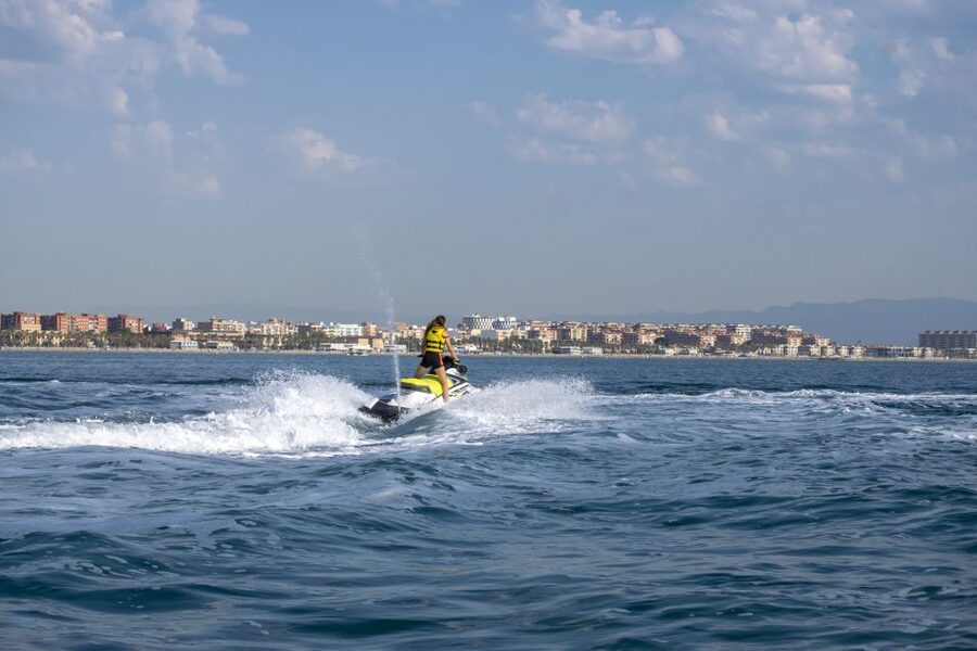 Valencia: Jet Ski Tour with Paddle Surf - The Main Event: Coasting, Speed, and Wave Fun Along Valencia