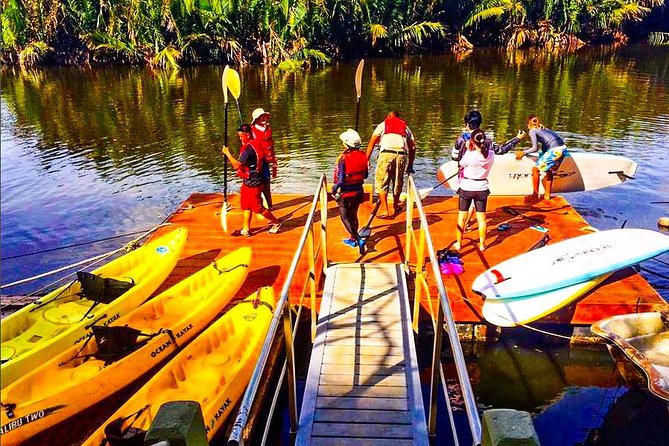 Valley of the Latte Kayaking Adventure Tour with Lunch No Transportation - Kayaking on Talo’fo’fo’s calm river waters