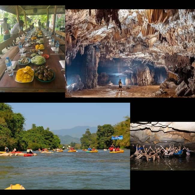 Vang Vieng: Day Tour with Kayaking, Ziplining, and Rafting - Ziplining Through Jungle and River Views: Safety First, Then Flight