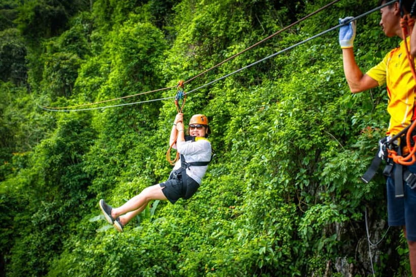 Vang Vieng: Day Tour with Kayaking, Ziplining, and Rafting - Getting There: Central Vang Vieng Pickup and Tuk-Tuk Timing