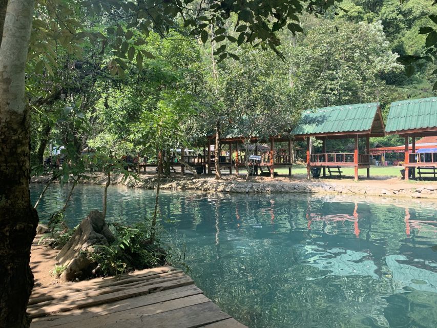Vang Vieng: Kayaking & Cave Tubing with Zip Line/Blue Lagoon - Tham Nang Far (Angel Cave) After Lunch: Formations and Quiet Photo Time