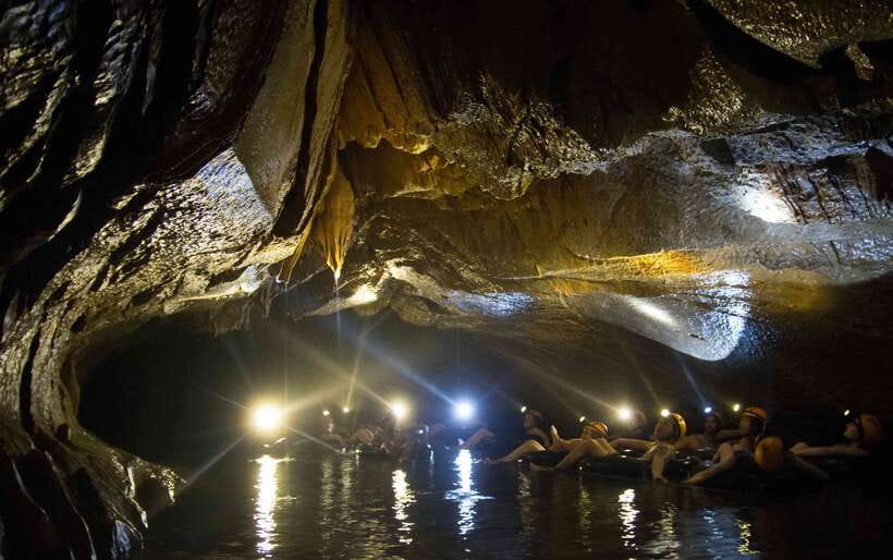Vang Vieng: Kayaking & Cave Tubing with Zip Line/Blue Lagoon - Blue Lagoon If Selected: Pretty Water, But Manage the Crowd Expectation
