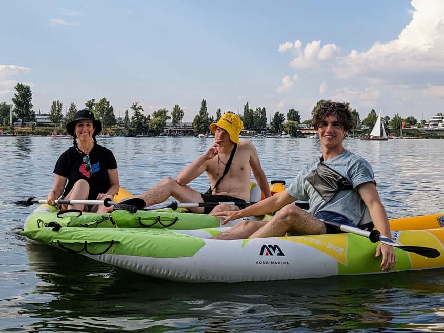 Vienna: Guided Kayaking Tour - Price and value for a 2.5–3 hour guided kayak in Vienna