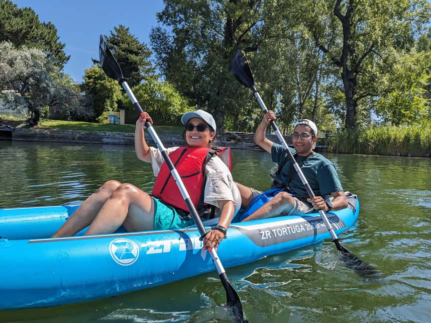 Vienna: Guided Kayaking Tour - The gentle paddle plus a real chance to swim