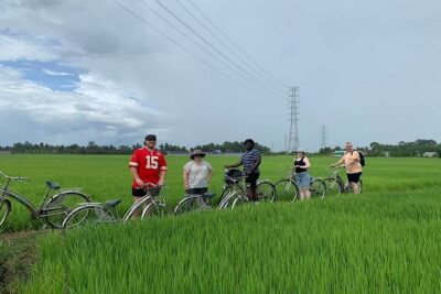 VIP Mekong Delta Adventure Cycling & Kayaking - Private Day Trip - Vinh Trang Pagoda at midday: a calm reset from motion