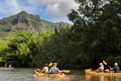 Wailua River Paddle - Kayak Kaua’i meeting point and the launch-ramp reality