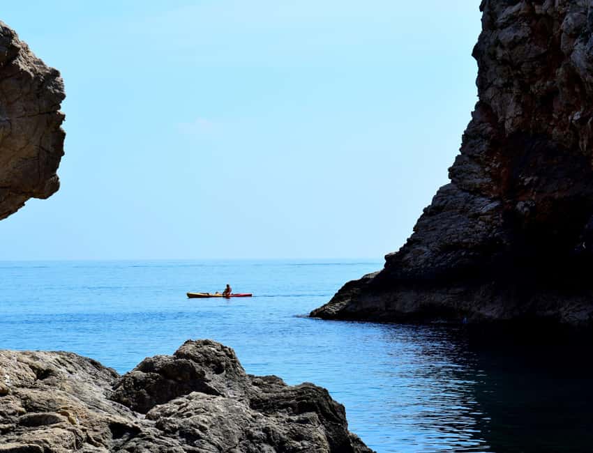 Water activity, kayak tours with a guide, cliff jumping - The Guide Makes It Feel Safe, Not Scary