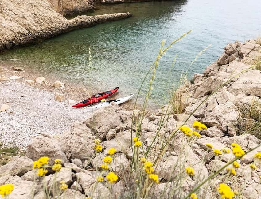 Water activity, kayak tours with a guide, cliff jumping - Price and Value: Does $59 for a Krk Kayak-and-Jump Tour Make Sense?