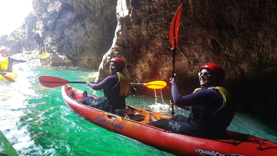 Wexford: Hook Peninsula Sea Cave Kayaking Experience - What you’ll actually do: entering sea caves (by kayak)