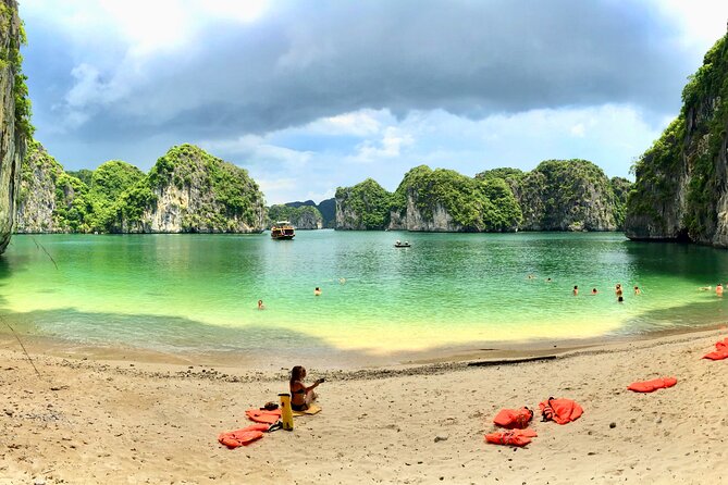 What a great combination, day cruise and night kayak with glowing biolumenescent - Morning Pick-Up and the Cruise Out of Cat Ba