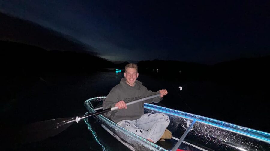 Whitefish, Montana: Illuminated Sunset Guided Kayak Tour - The 2-hour rhythm from Kay Beller Park to glowing water