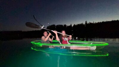 Whitefish, Montana: Illuminated Sunset Guided Kayak Tour - Stop-by-stop: what happens during the paddle