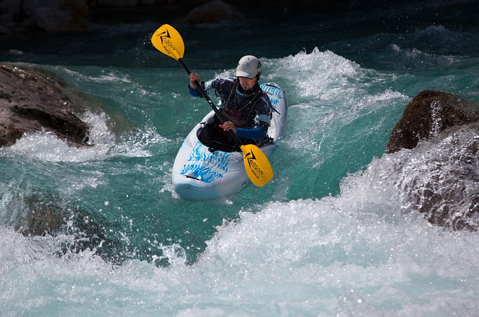 Whitewater Kayak Course on Soca River - Day 2: the same structure, with a river section matched to your progress