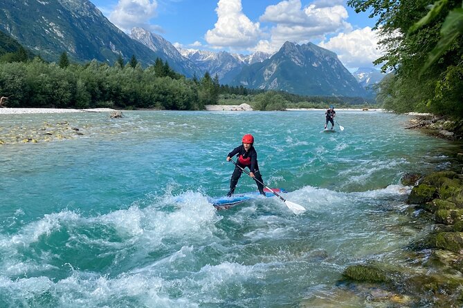 Whitewater Paddle Boarding on Soca River - Meeting in Bovec: The Basement Start and Gear Handoff