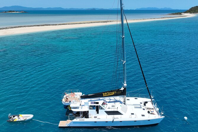 Whitsunday Islands Sail, SUP & Snorkel Tour- Small group - The reef plan near Hayman Island: what the snorkeling experience is really like