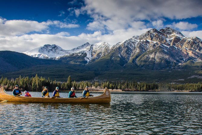 Wild Current Canoe Adventure Join a small group - Cedar-strip canoe calm on Pyramid Lake