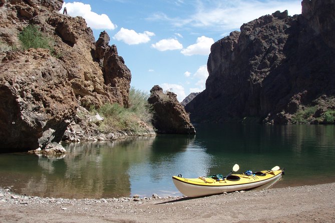 Willow Beach Colorado River Kayak Day Trip with Lunch - Desert Adventures check-in: getting fitted and comfortable fast